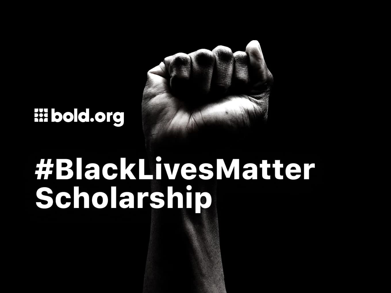 #BlackLivesMatter Scholarship