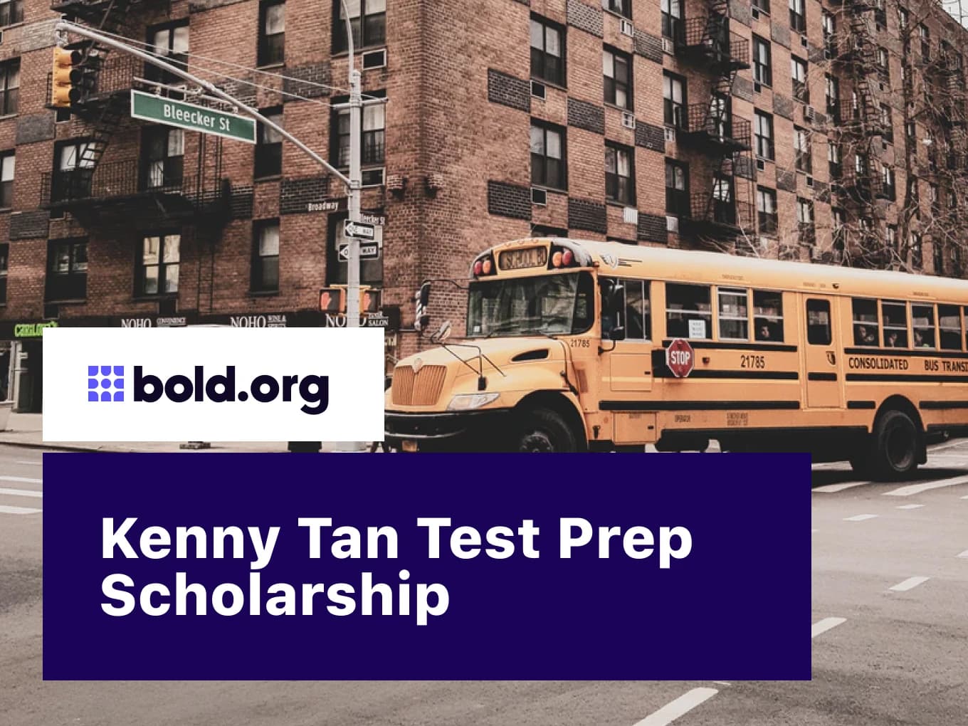 Kenny Tan Test Prep Scholarship