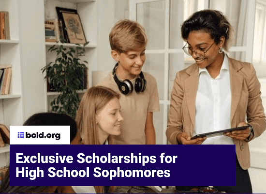 Scholarships for High School Sophomores