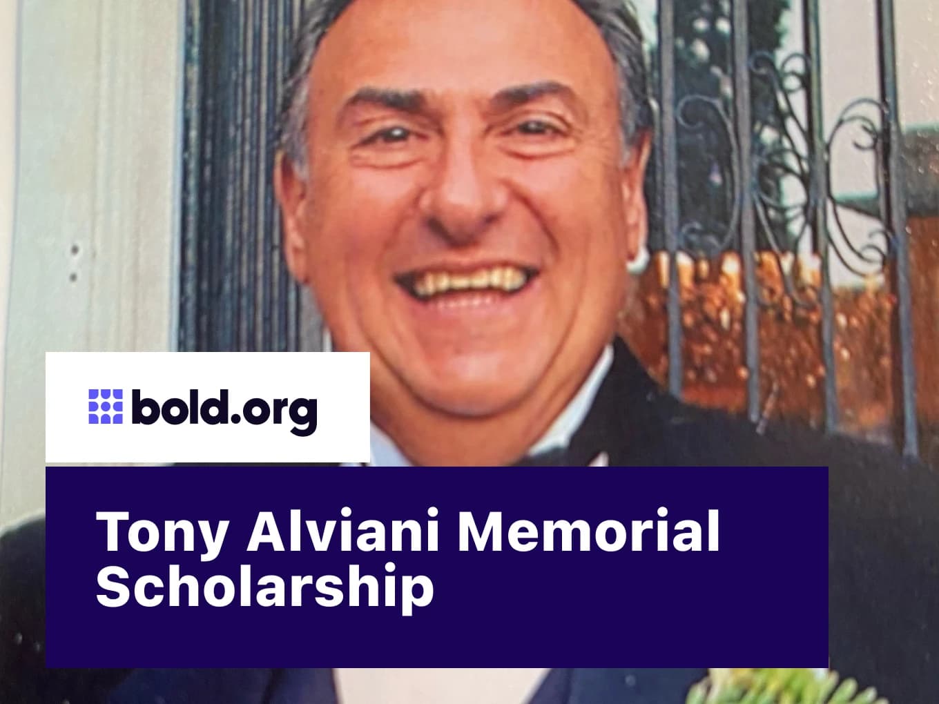 Tony Alviani Memorial Scholarship