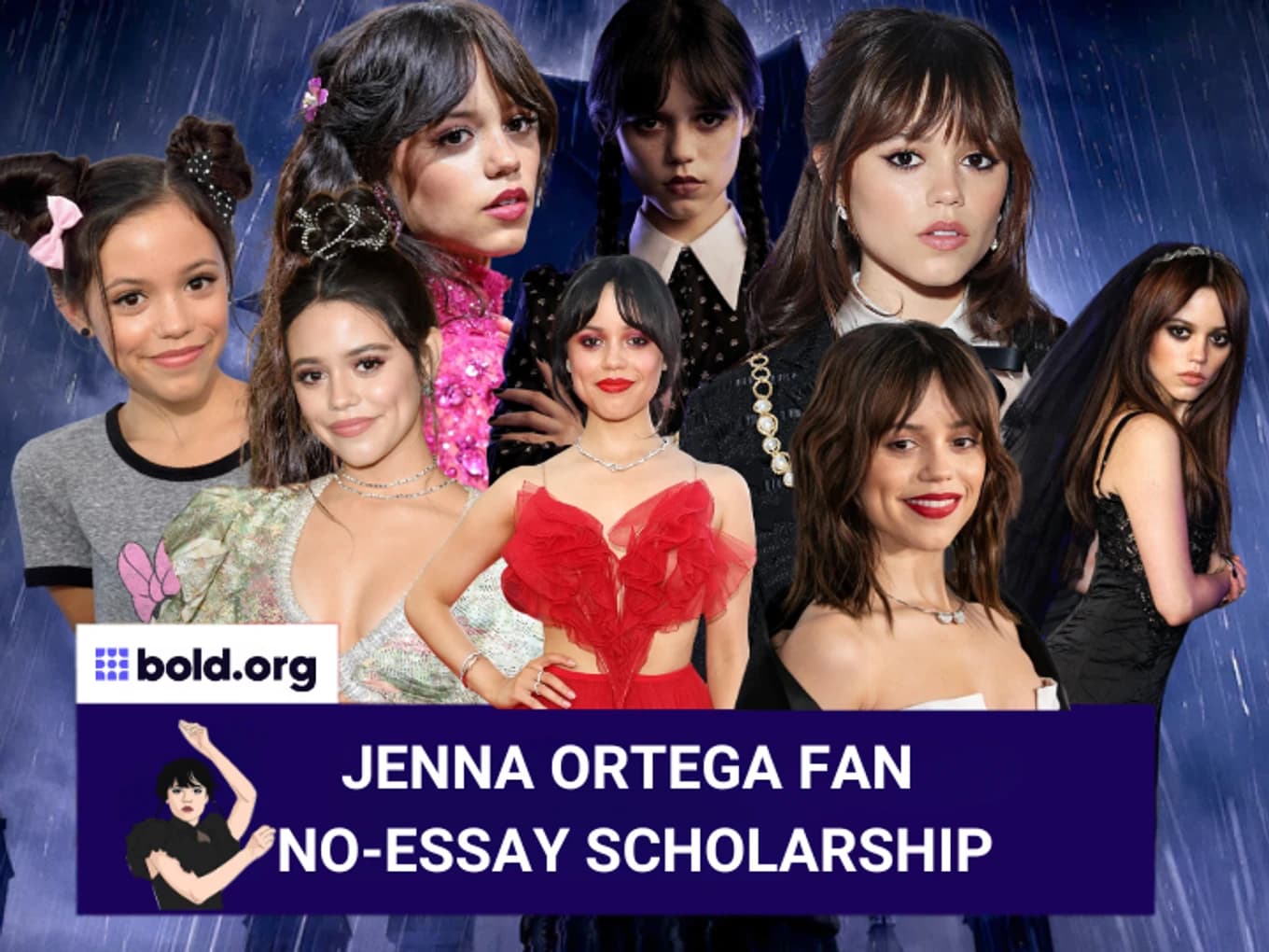 Jenna Ortega Fan No-Essay Scholarship