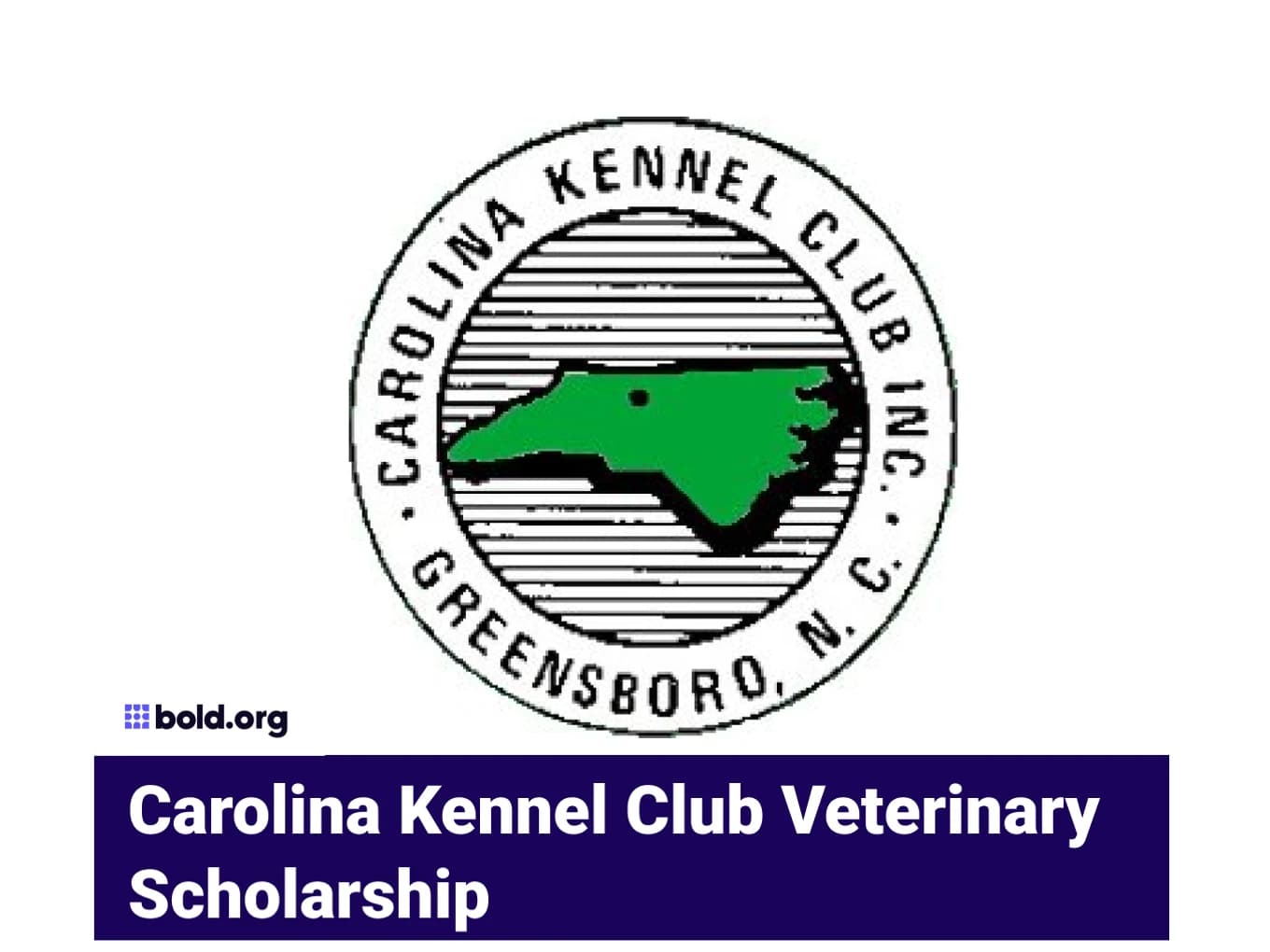 Carolina Kennel Club Veterinary Scholarship