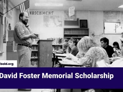 David Foster Memorial Scholarship