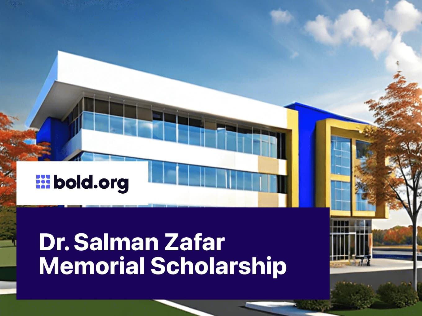 Dr. Salman Zafar Memorial Scholarship