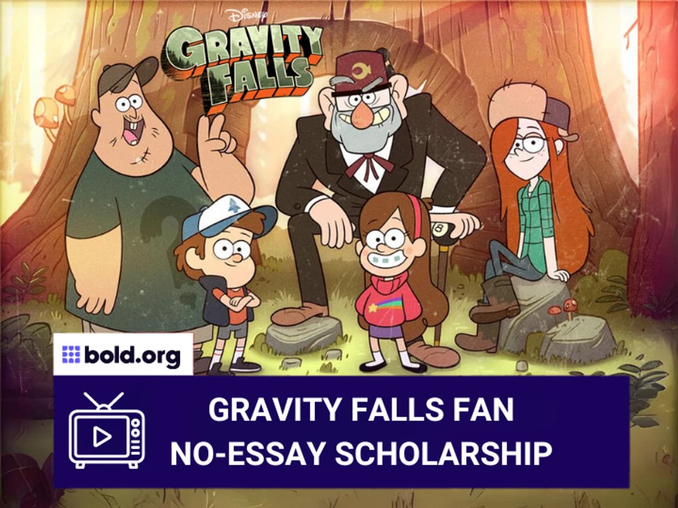 Gravity Falls Fan No-Essay Scholarship