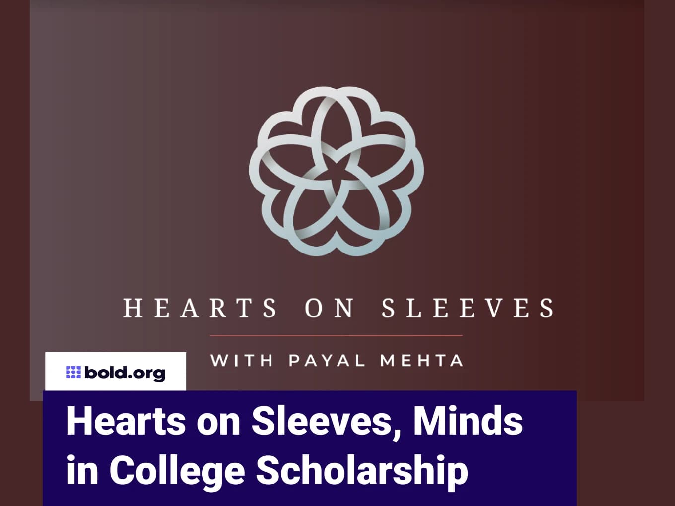 Hearts on Sleeves, Minds in College Scholarship