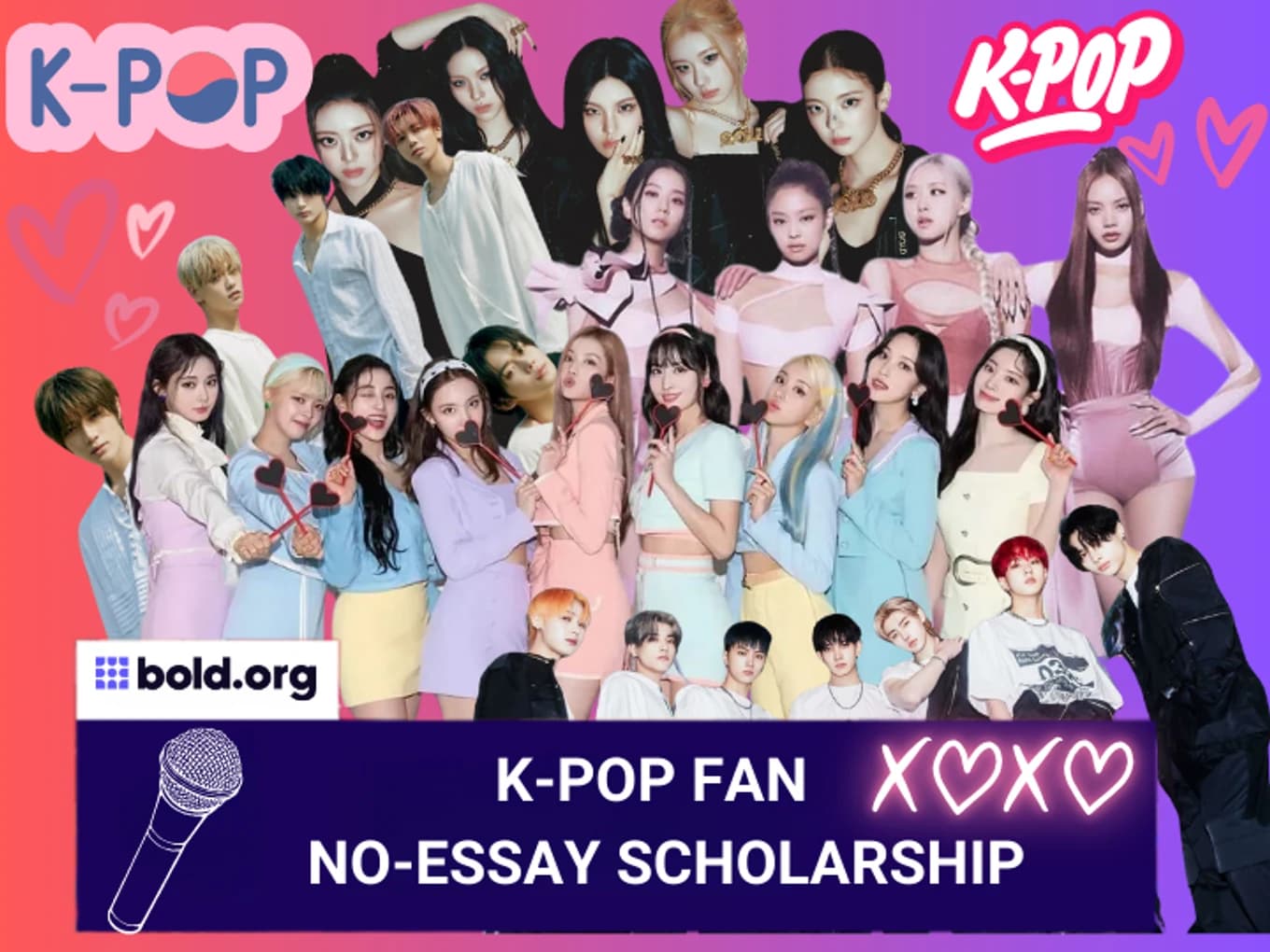 K-POP Fan No-Essay Scholarship