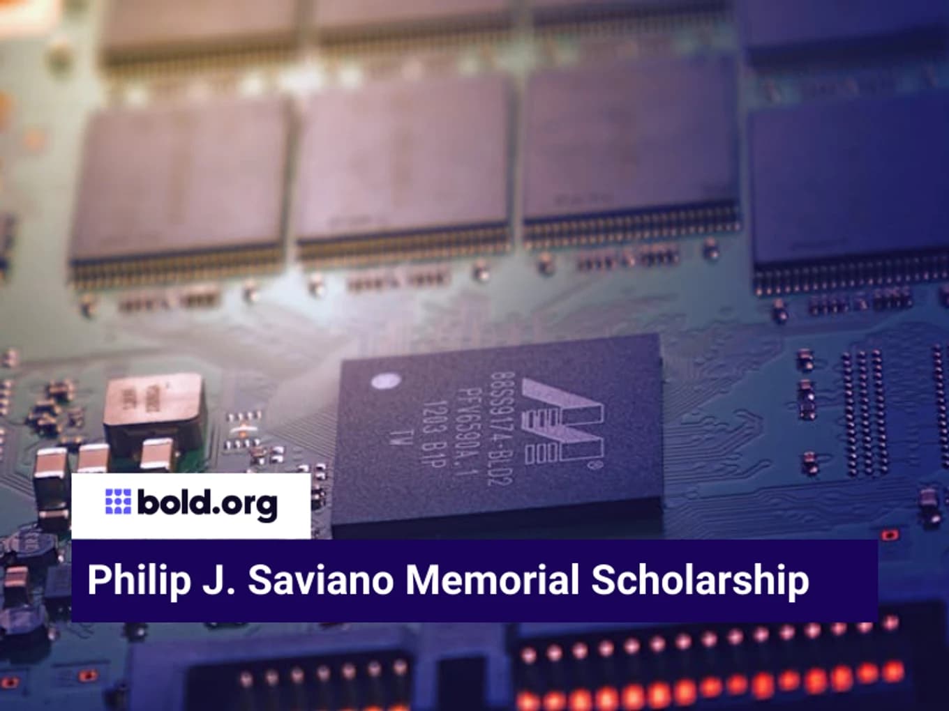 Philip J. Saviano Memorial Scholarship