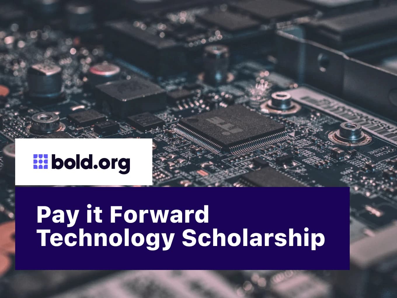 Pay it Forward Technology Scholarship