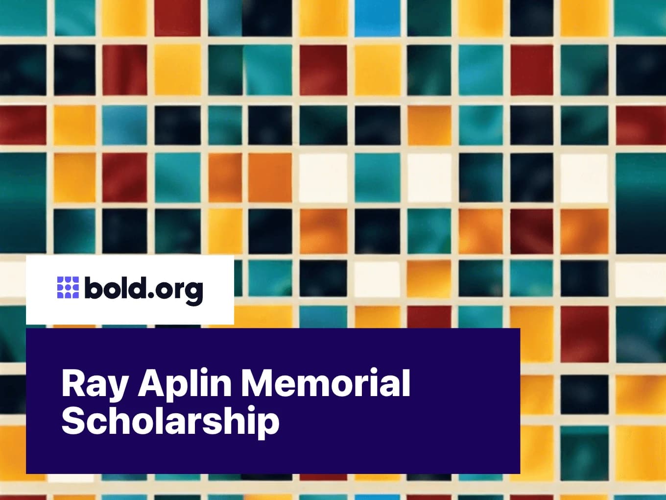 Ray Aplin Memorial Scholarship