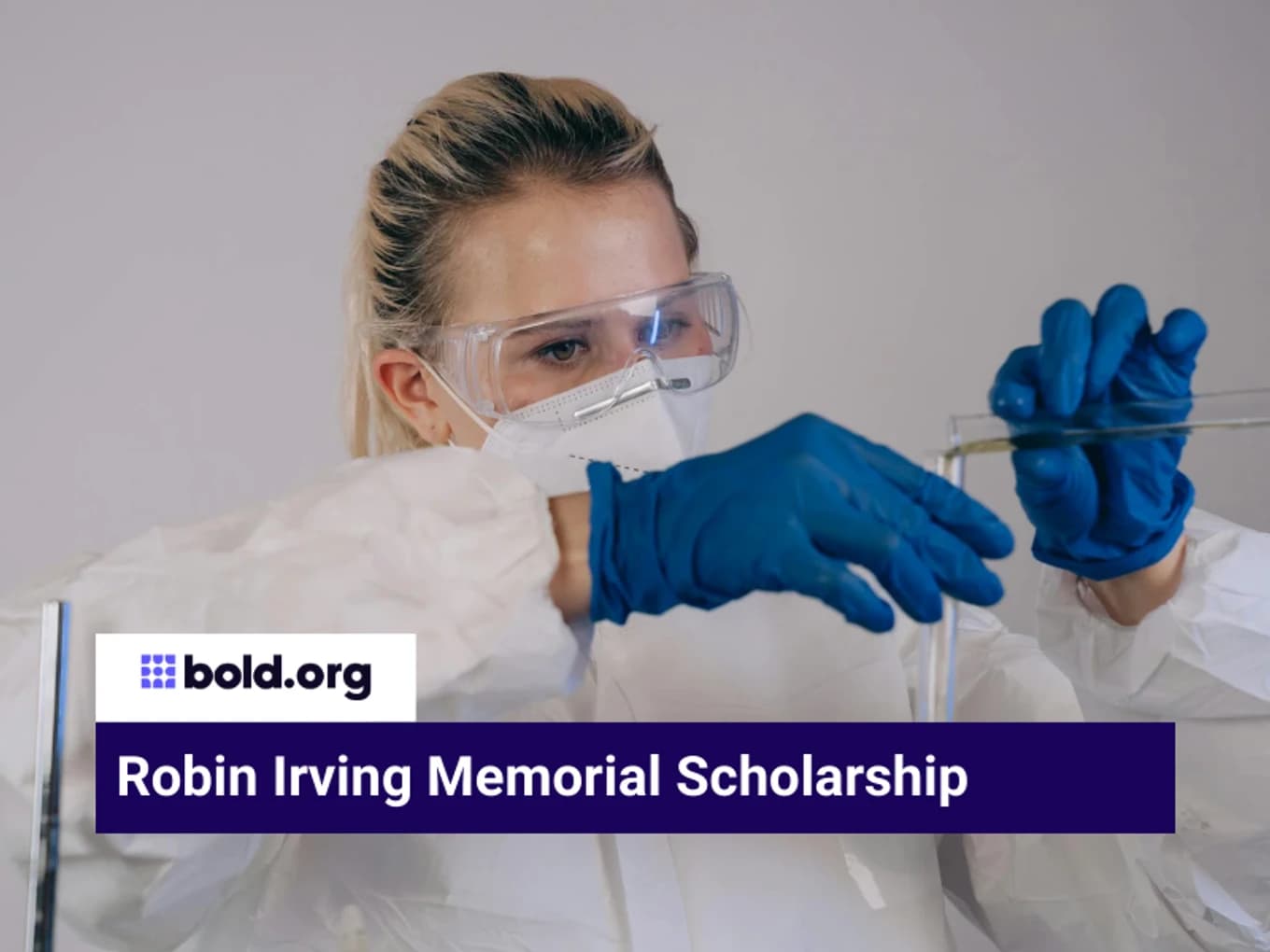 Robin Irving Memorial Scholarship