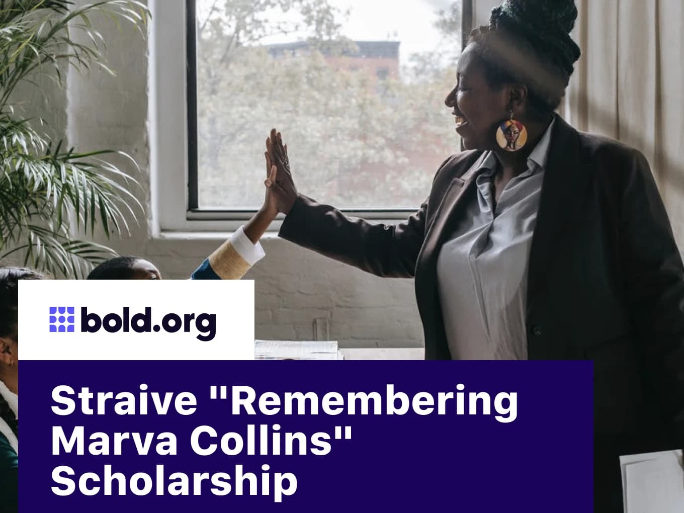 Straive "Remembering Marva Collins" Scholarship